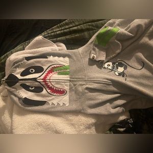 Bape panda zip up